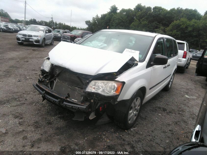 2014 DODGE GRAND CARAVAN SE - 2C4RDGBG9ER378300