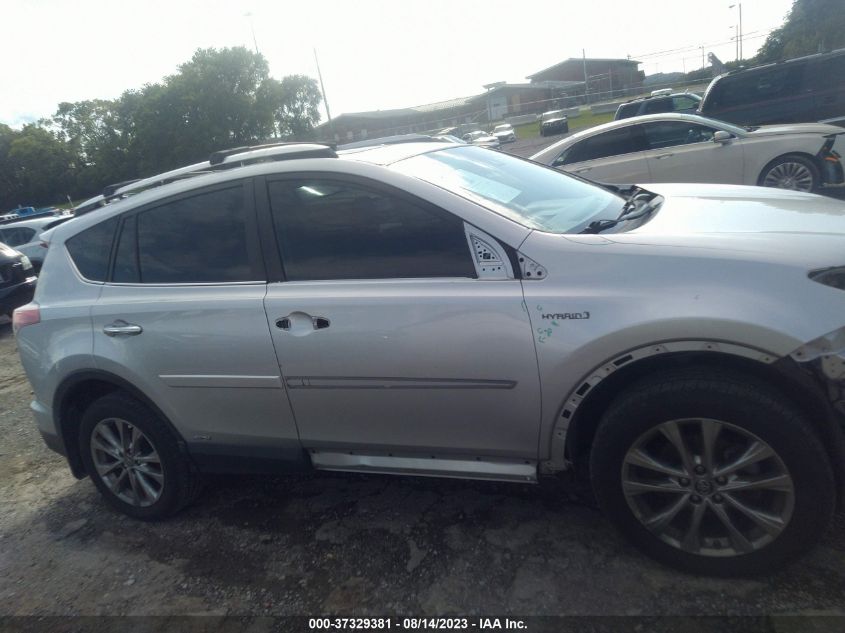 2016 TOYOTA RAV4 HYBRID LIMITED - JTMDJREVXGD016202