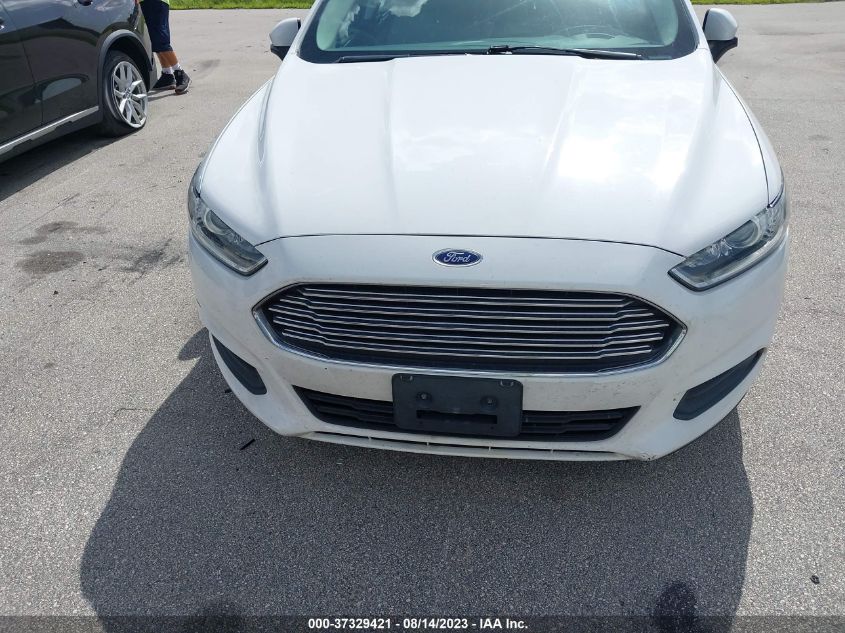 2013 FORD FUSION S - 3FA6P0G78DR296552