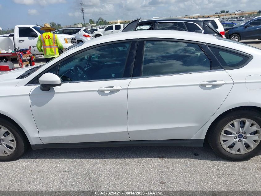 2013 FORD FUSION S - 3FA6P0G78DR296552