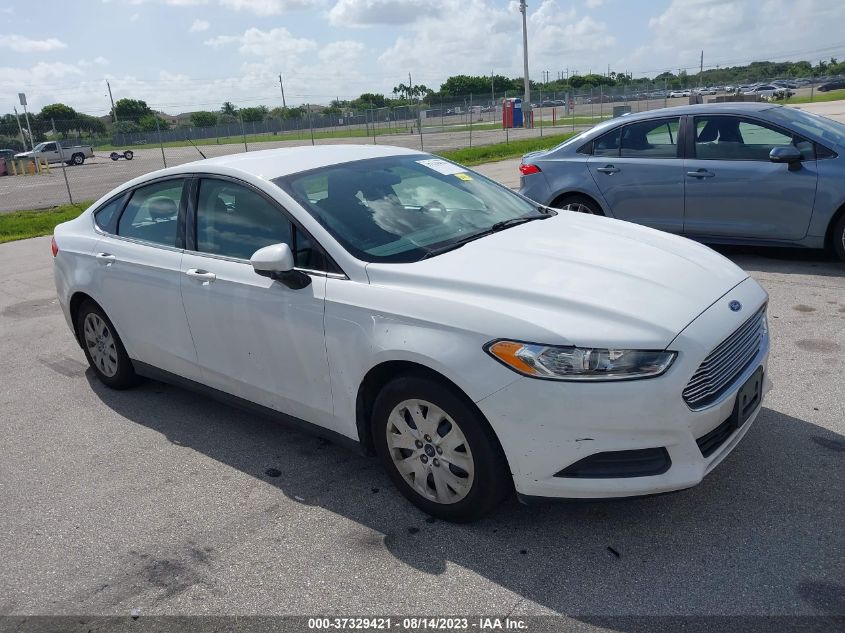 2013 FORD FUSION S - 3FA6P0G78DR296552