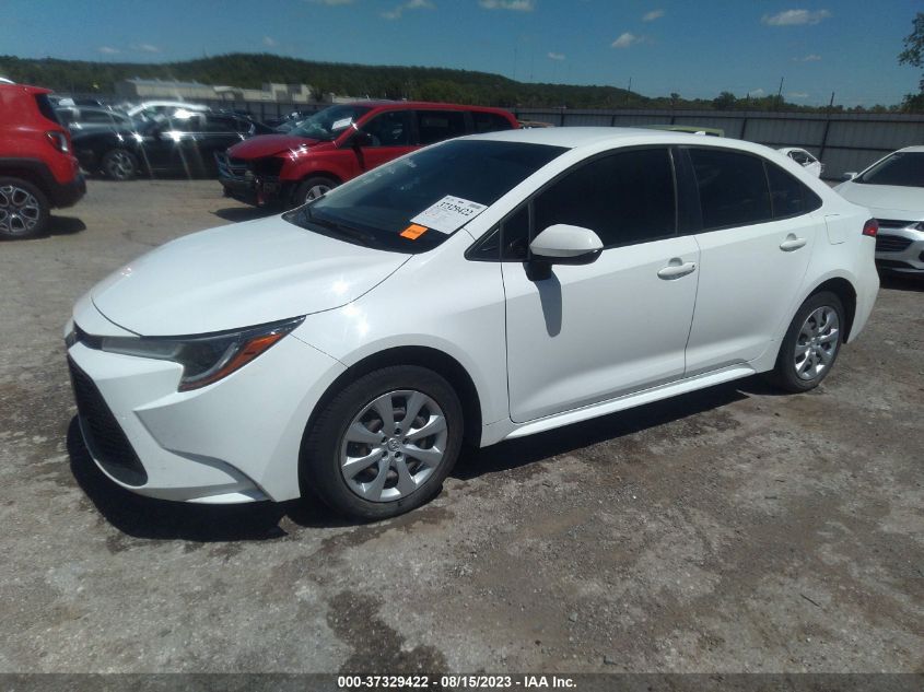 2020 TOYOTA COROLLA LE - JTDEPRAE1LJ025701