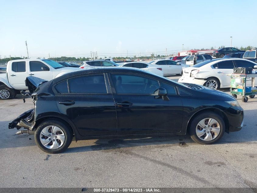 2013 HONDA CIVIC SDN LX - 2HGFB2F54DH516268