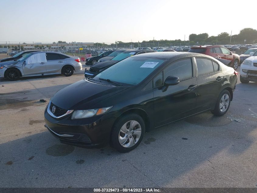 2013 HONDA CIVIC SDN LX - 2HGFB2F54DH516268