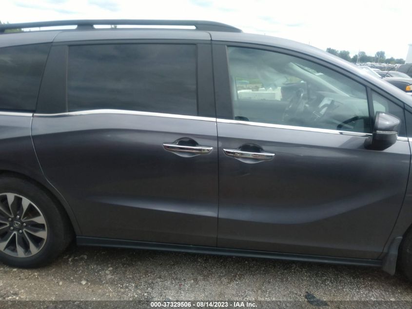 2022 HONDA ODYSSEY EX-L - 5FNRL6H70NB045869