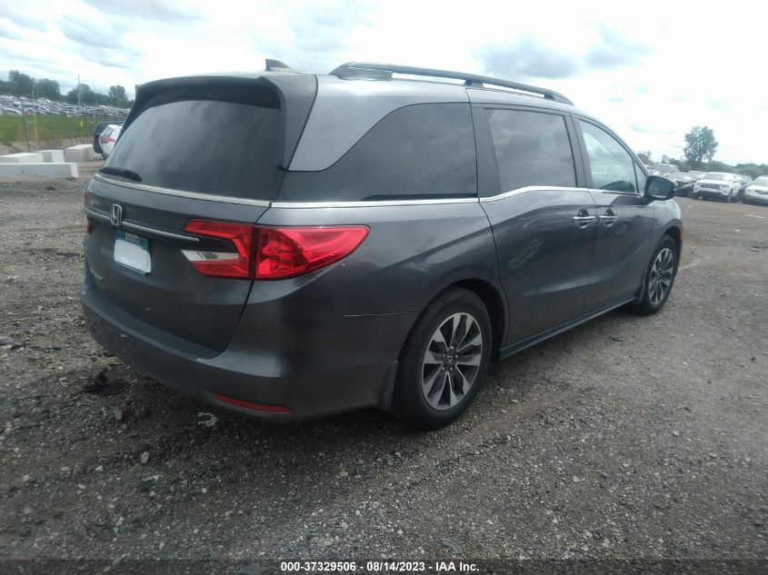 2022 HONDA ODYSSEY EX-L - 5FNRL6H70NB045869