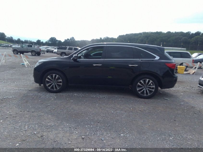 2016 ACURA MDX W/TECH/W/TECH - 5FRYD4H48GB012865