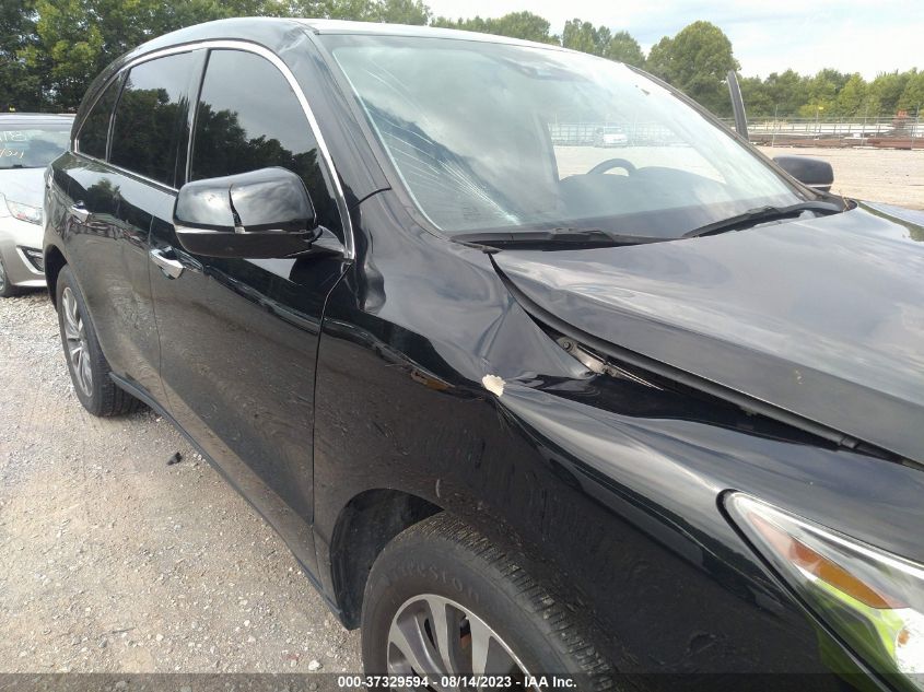 2016 ACURA MDX W/TECH/W/TECH - 5FRYD4H48GB012865
