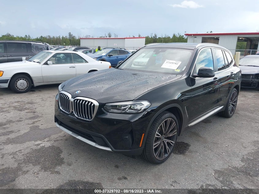 VIN 5UX43DP05N9J95231 2022 BMW X3 SDRIVE30I