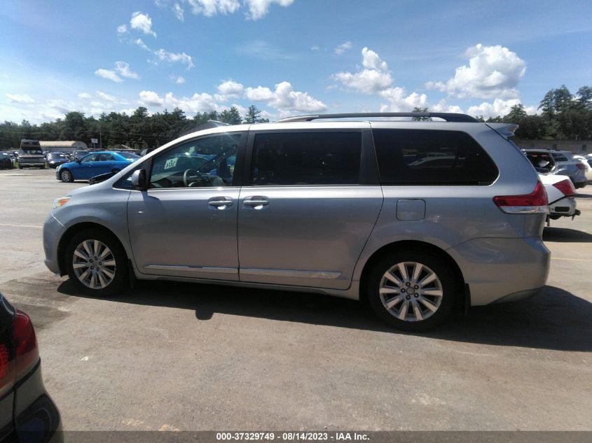 2014 TOYOTA SIENNA LTD/XLE - 5TDDK3DC0ES078137