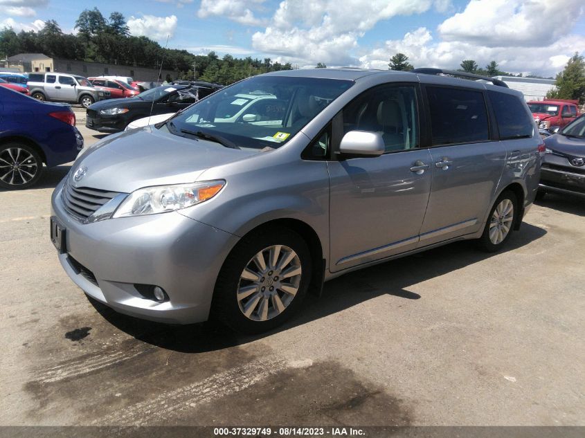 2014 TOYOTA SIENNA LTD/XLE - 5TDDK3DC0ES078137