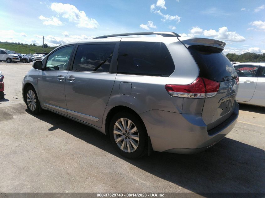 2014 TOYOTA SIENNA LTD/XLE - 5TDDK3DC0ES078137