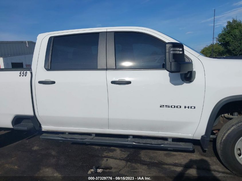2021 CHEVROLET SILVERADO 2500HD WORK TRUCK - 1GC1YLE75MF269439