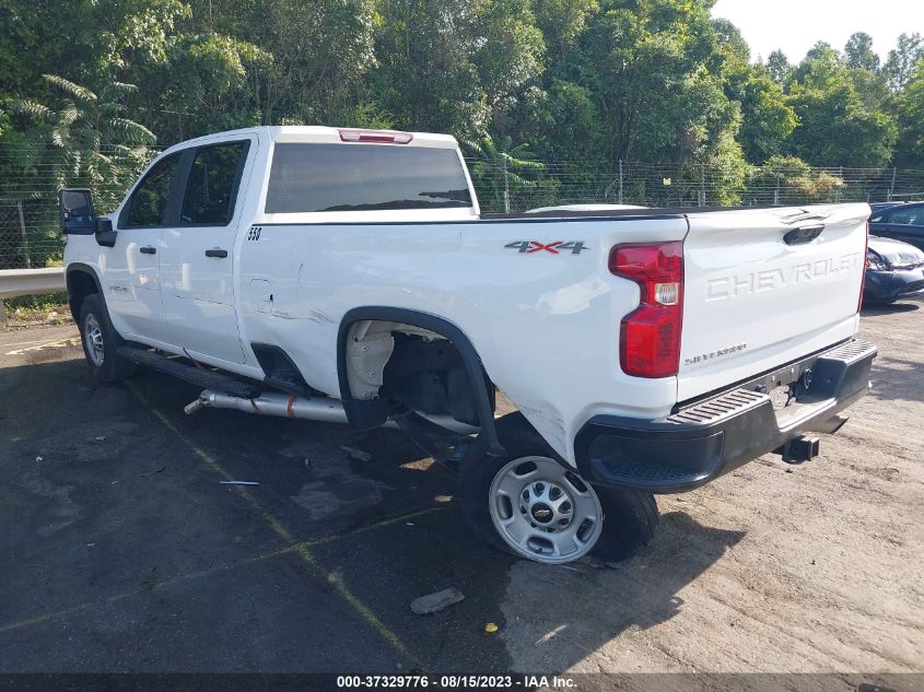 2021 CHEVROLET SILVERADO 2500HD WORK TRUCK - 1GC1YLE75MF269439