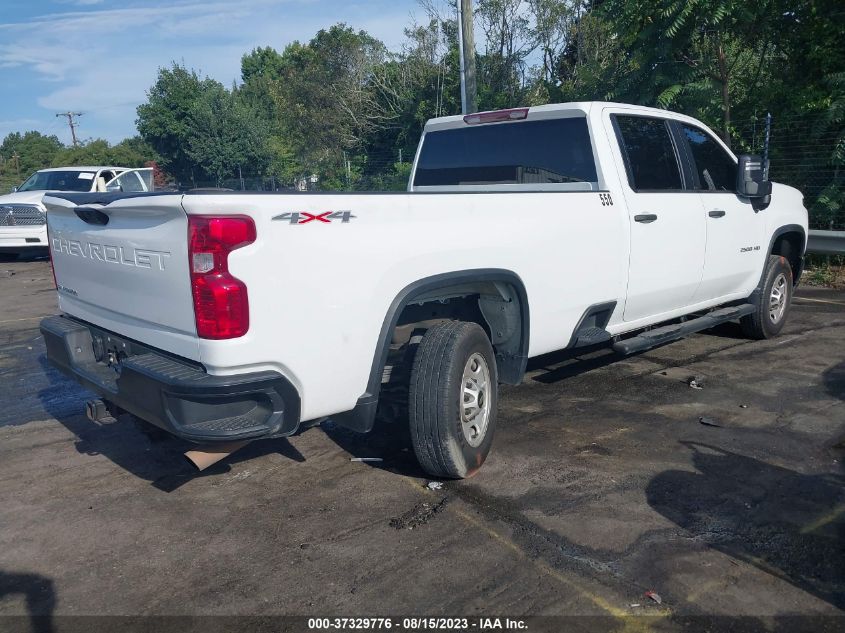2021 CHEVROLET SILVERADO 2500HD WORK TRUCK - 1GC1YLE75MF269439