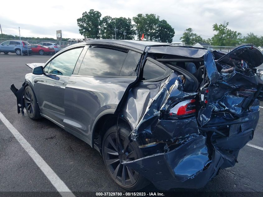 VIN 7SAXCBE69NF332853 2022 TESLA MODEL X