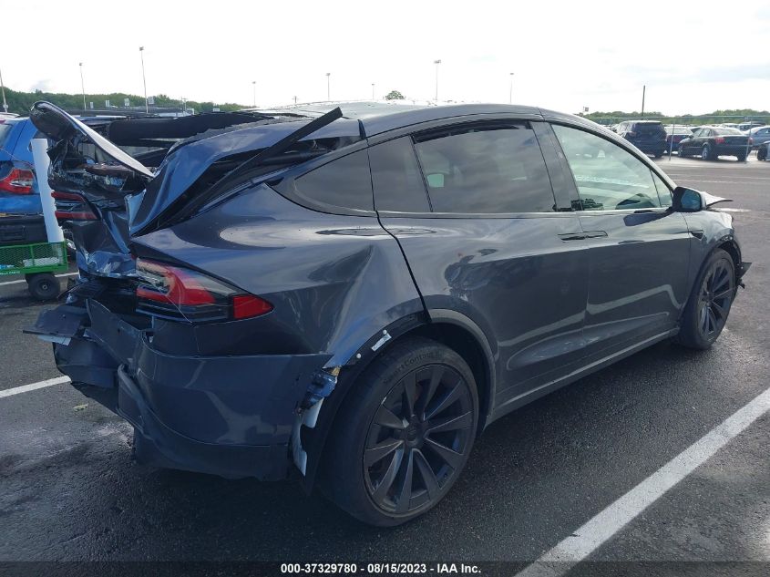 VIN 7SAXCBE69NF332853 2022 TESLA MODEL X