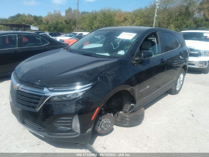 2022 CHEVROLET EQUINOX LT - 3GNAXKEV8NL115348