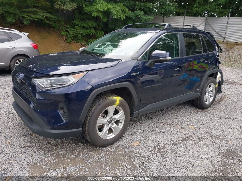 VIN 4T3R6RFV4MU012716 2021 TOYOTA RAV4 HYBRID