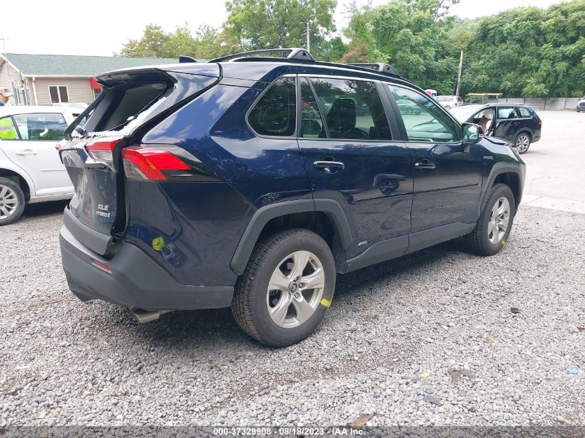 VIN 4T3R6RFV4MU012716 2021 TOYOTA RAV4 HYBRID