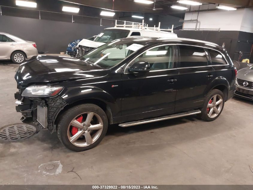2013 AUDI Q7 3.0T S LINE PRESTIGE - WA1DGAFE3DD008589