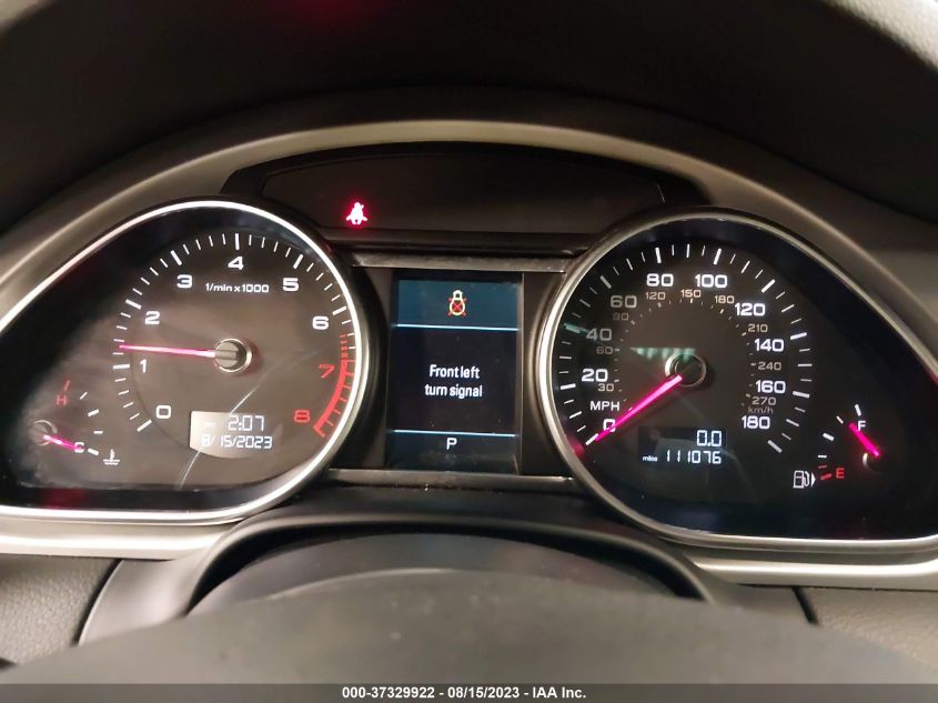 2013 AUDI Q7 3.0T S LINE PRESTIGE - WA1DGAFE3DD008589