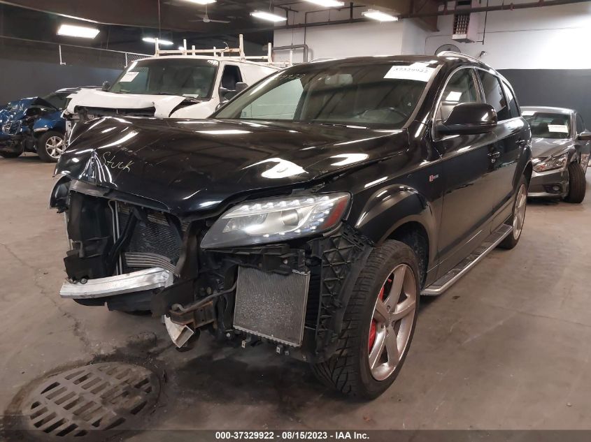 2013 AUDI Q7 3.0T S LINE PRESTIGE - WA1DGAFE3DD008589