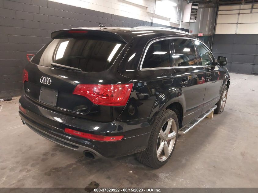 2013 AUDI Q7 3.0T S LINE PRESTIGE - WA1DGAFE3DD008589