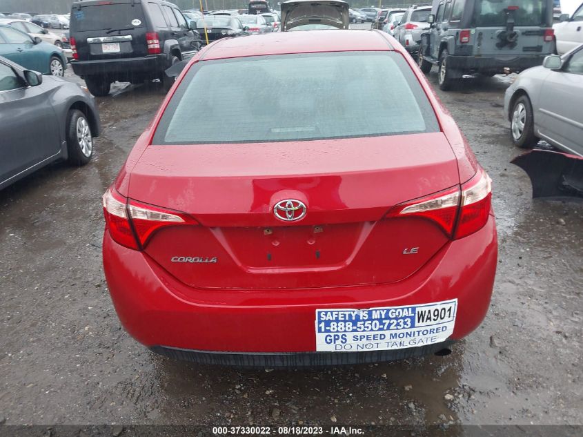 2017 TOYOTA COROLLA L/LE/XLE/SE/XSE - 2T1BURHE5HC766616