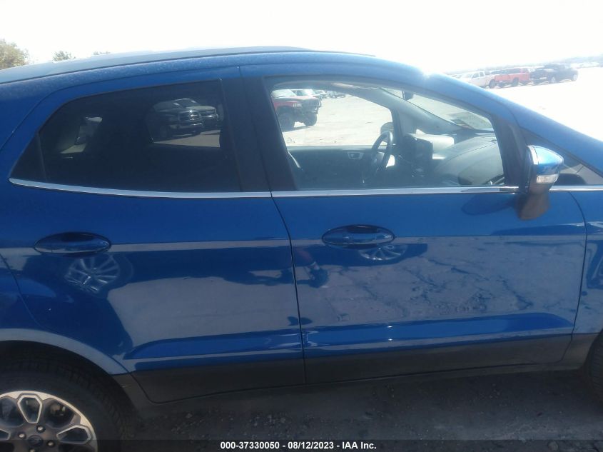 2021 FORD ECOSPORT TITANIUM - MAJ6S3KL8MC401903
