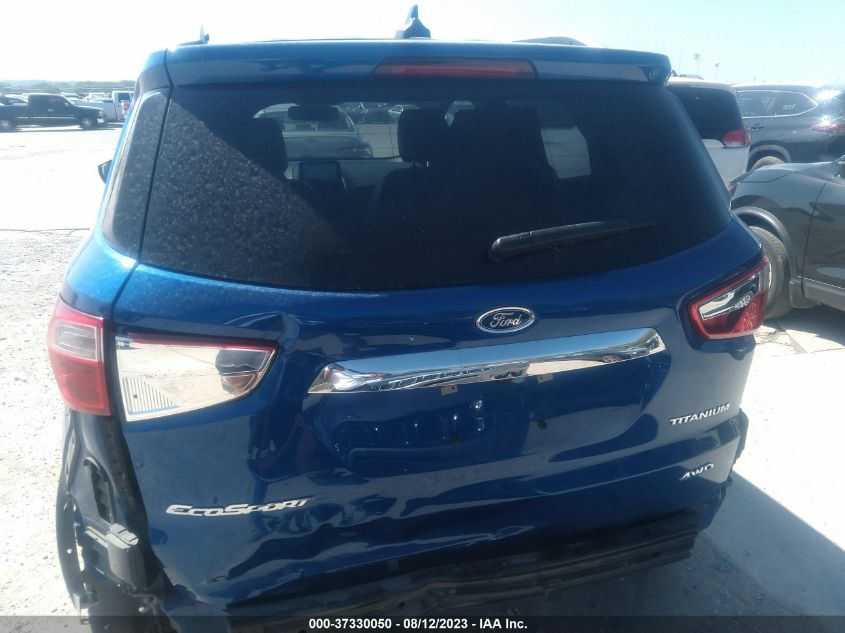 2021 FORD ECOSPORT TITANIUM - MAJ6S3KL8MC401903