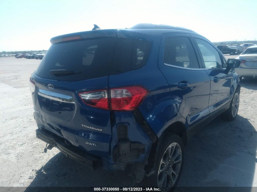 2021 FORD ECOSPORT TITANIUM - MAJ6S3KL8MC401903