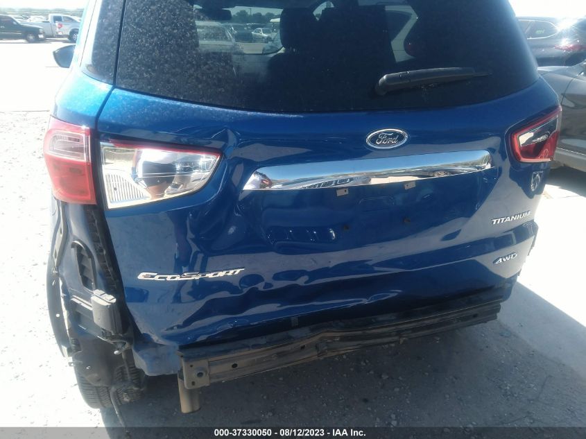 2021 FORD ECOSPORT TITANIUM - MAJ6S3KL8MC401903