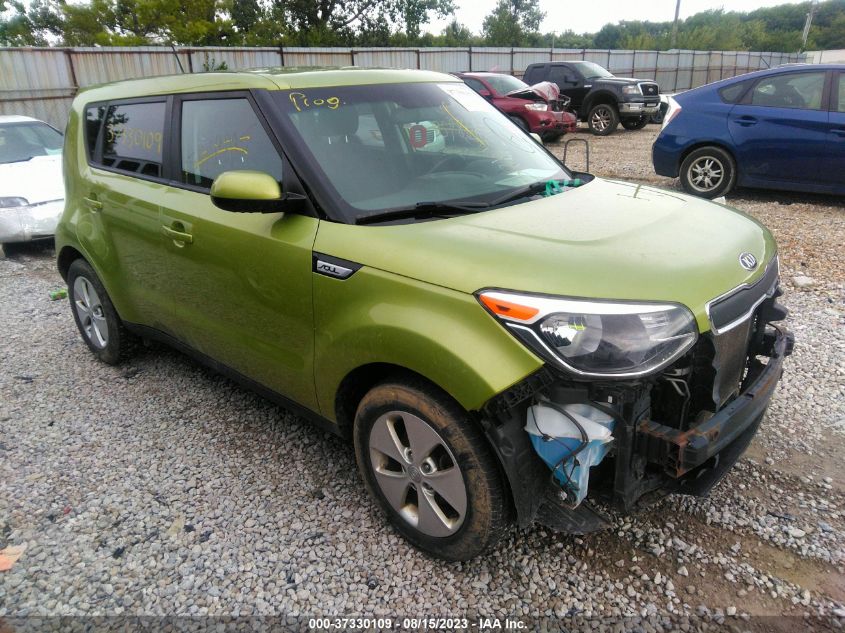 2016 KIA SOUL BASE - KNDJN2A24G7868490