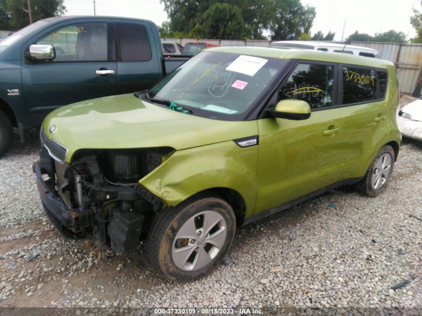 2016 KIA SOUL BASE - KNDJN2A24G7868490