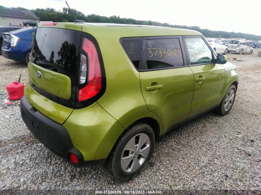 2016 KIA SOUL BASE - KNDJN2A24G7868490