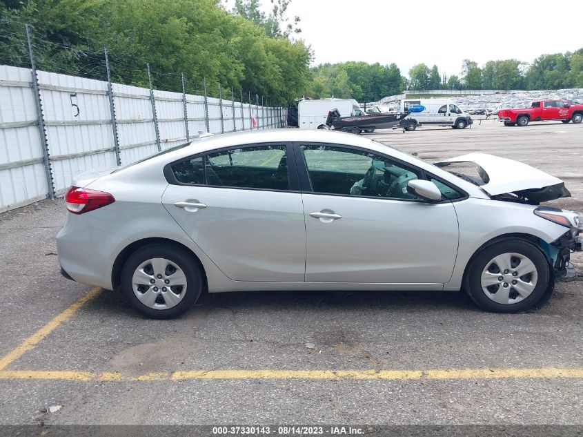 2018 KIA FORTE LX - 3KPFK4A72JE254289