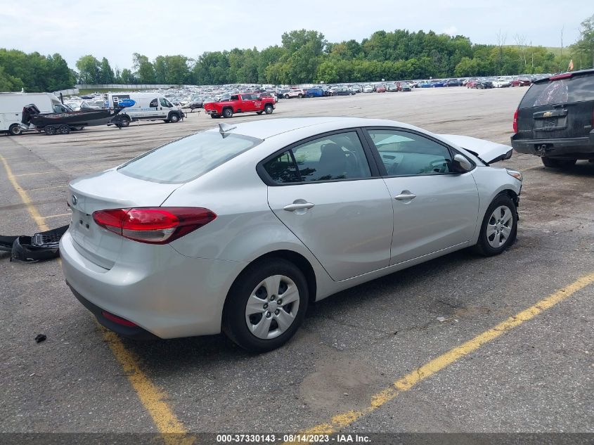 2018 KIA FORTE LX - 3KPFK4A72JE254289