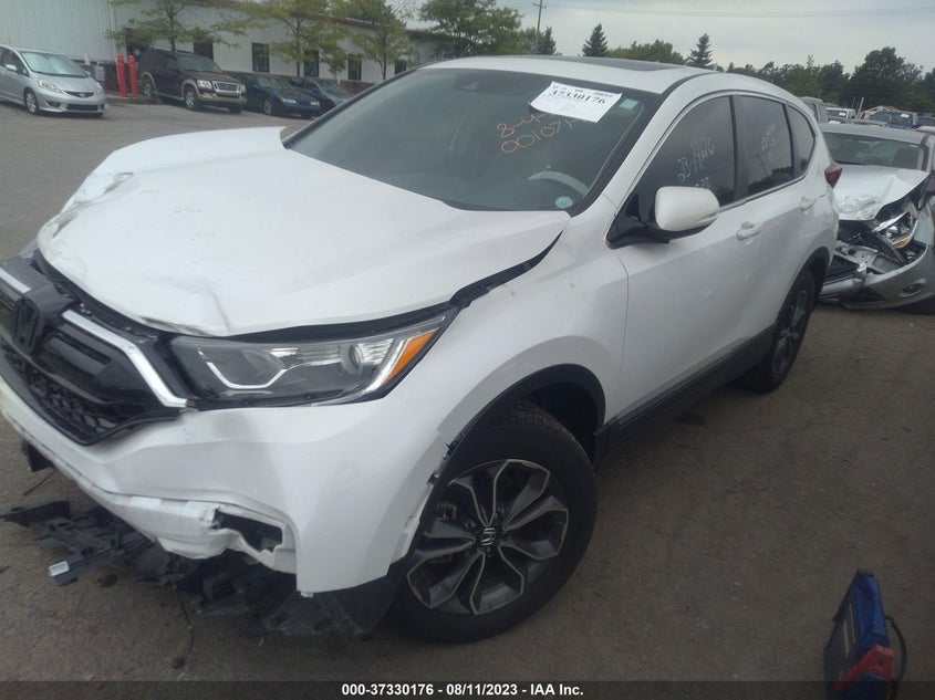 VIN 5J6RW2H52NL001071 2022 HONDA CR-V EX