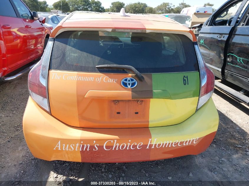 2016 TOYOTA PRIUS C - JTDKDTB33G1132972