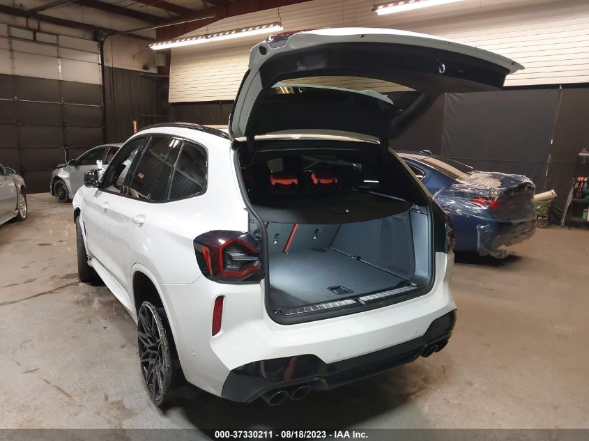 2022 BMW X3 M 5YM13EC06N9L10233
