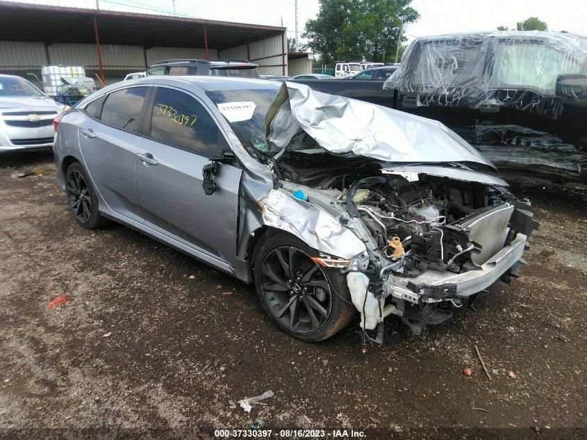 2019 HONDA CIVIC SEDAN SPORT - 2HGFC2F87KH572645