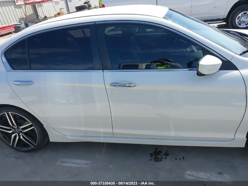 2017 HONDA ACCORD SEDAN SPORT - 1HGCR2F6XHA183330