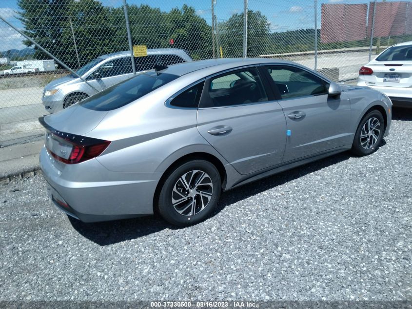 2023 HYUNDAI SONATA HYBRID BLUE - KMHL24JJ0PA071379