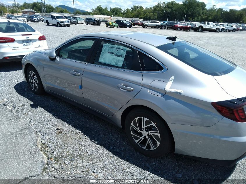 2023 HYUNDAI SONATA HYBRID BLUE - KMHL24JJ0PA071379