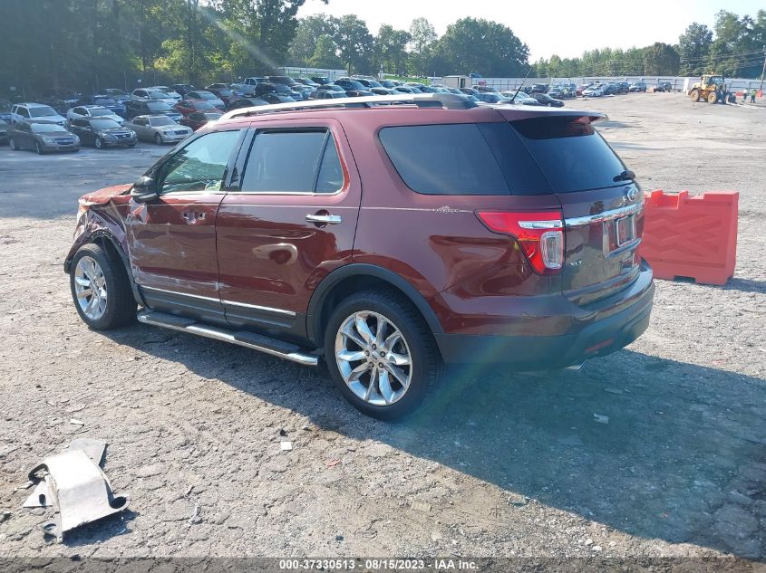 2015 FORD EXPLORER XLT - 1FM5K7D83FGA31487