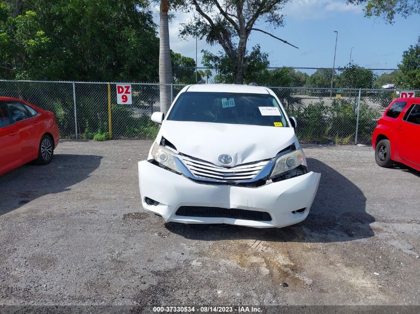 2016 TOYOTA SIENNA LE - 5TDKK3DC8GS760676