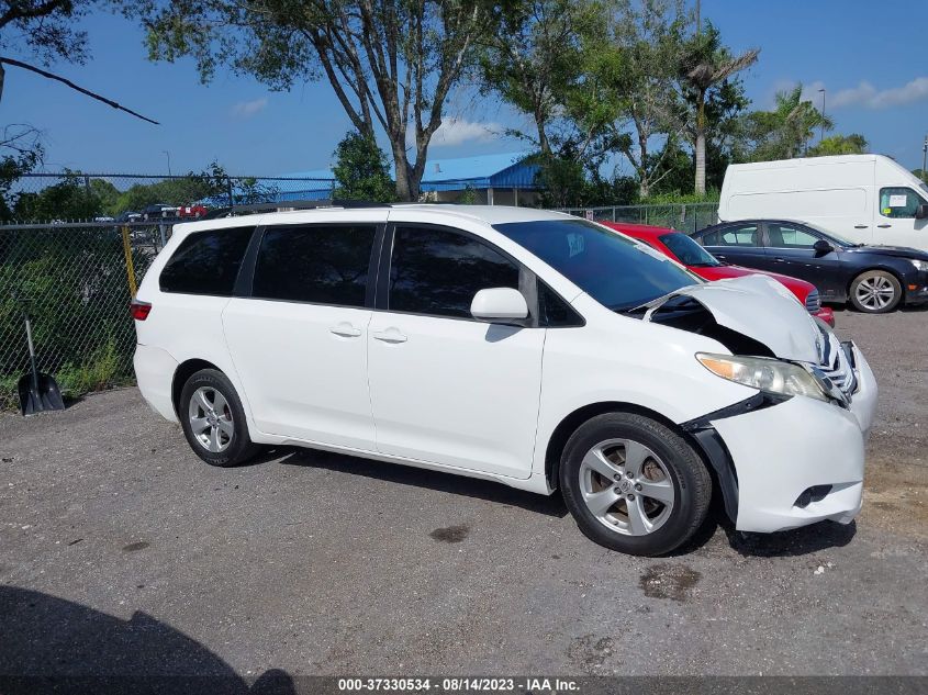 2016 TOYOTA SIENNA LE - 5TDKK3DC8GS760676