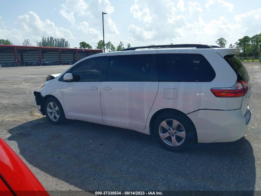 2016 TOYOTA SIENNA LE - 5TDKK3DC8GS760676