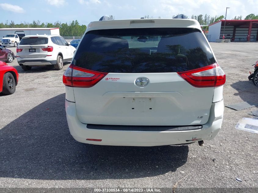 2016 TOYOTA SIENNA LE - 5TDKK3DC8GS760676